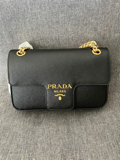 prada milano bag very stiff leather|prada leather bag.